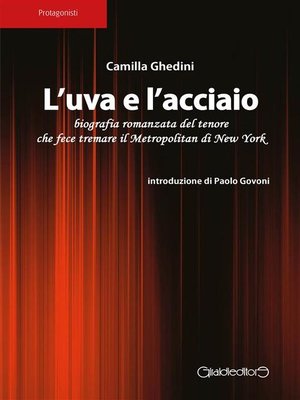 cover image of L'uva e l'acciaio